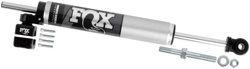 FOX 2.0 Performance Series Through-Shaft Steering Stabilizer (1-3/8 in. Tie Rod), fits Jeep Wrangler