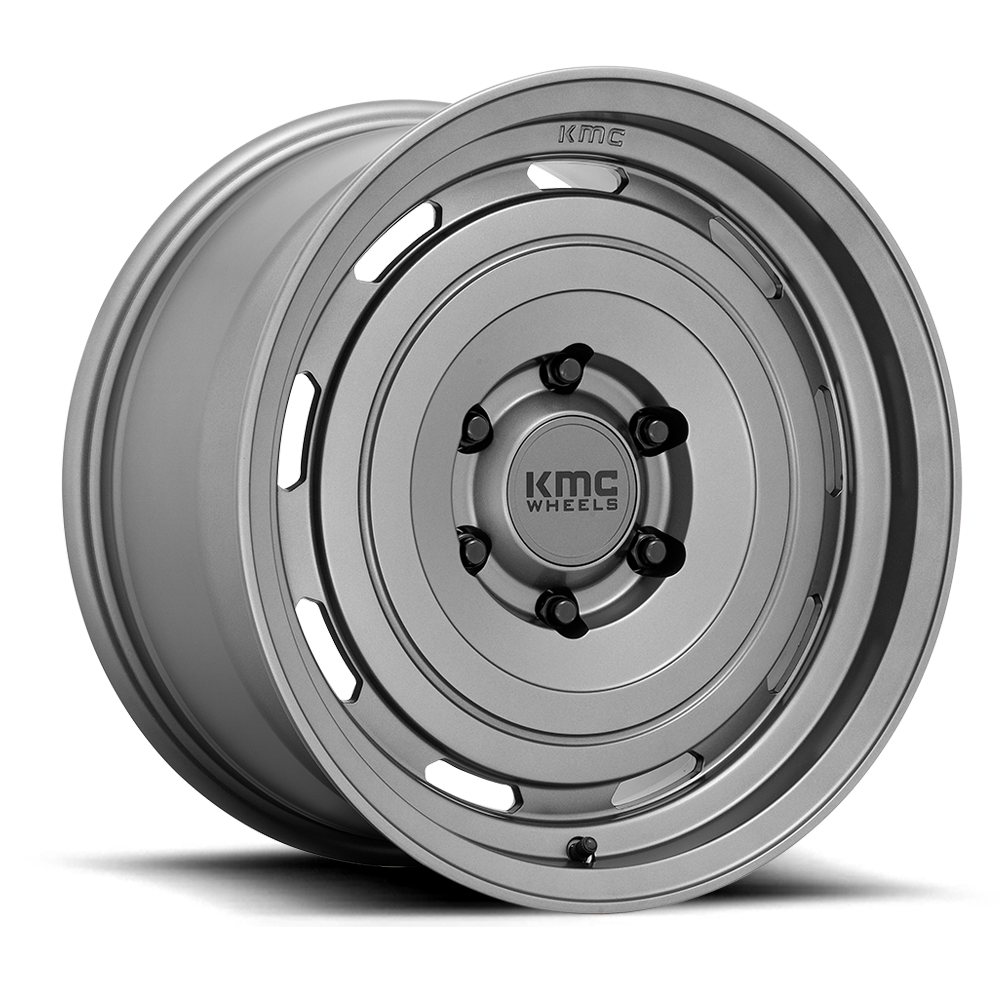 KMC KM720 Roswell wheel in Matte Anthracite, universal fit