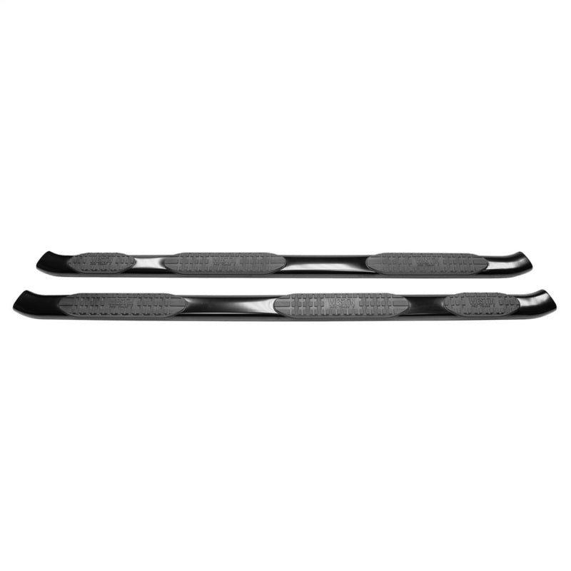 Westin PRO TRAXX 5 Wheel-to-Wheel Oval Nerf Step Bars, SuperCab, 6.5 ft. Bed, fits Ford F-150
