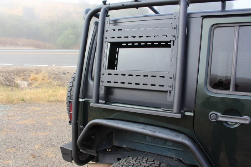 Body Armor 4x4 Cargo Roof Rack Accessory Mount, Pair, fits Jeep Wrangler
