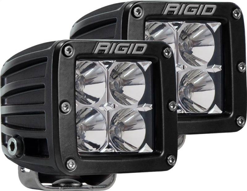 RIGID D-Series PRO LED Pod Pair, Flood