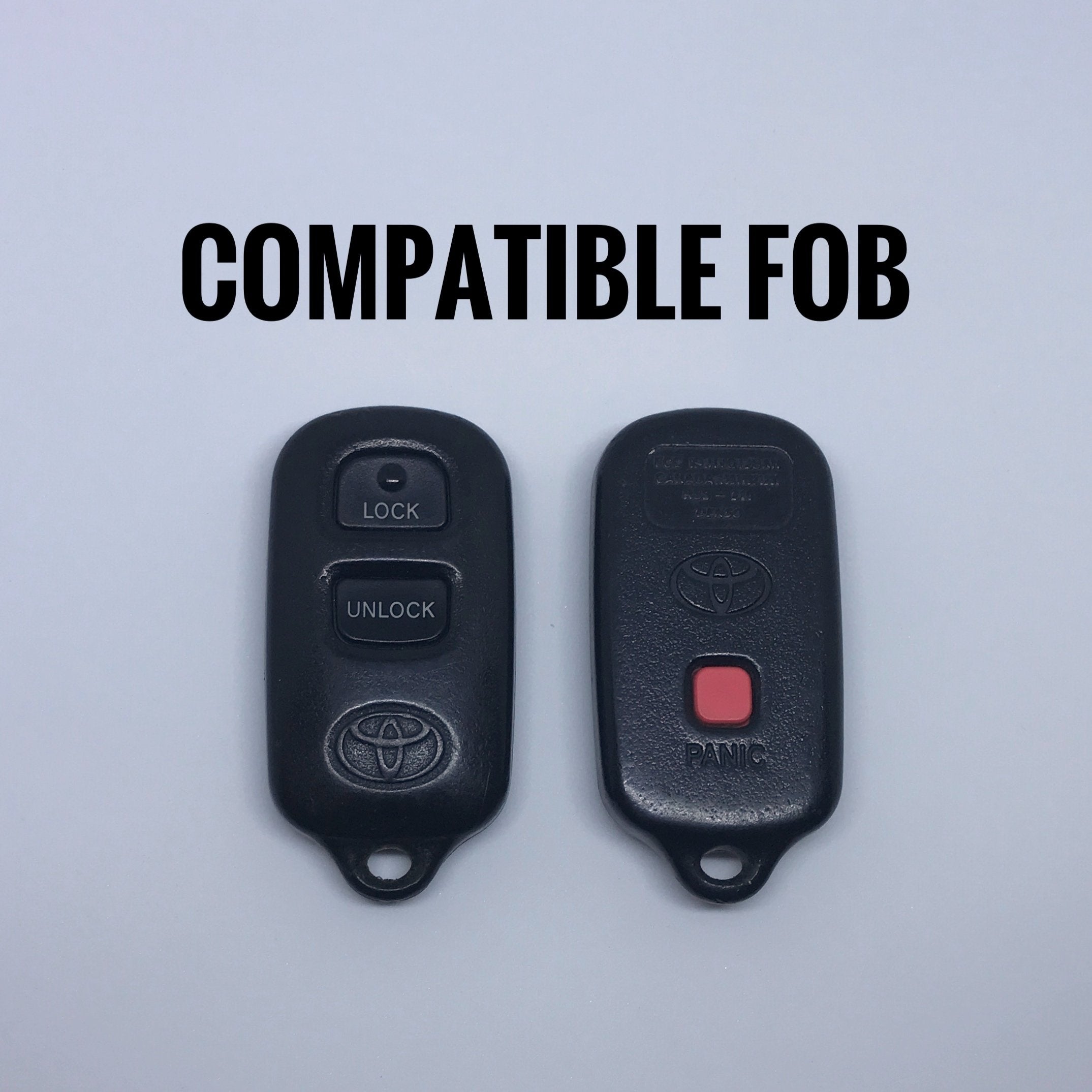Injection Fob IF005 (2007 FJ Cruiser / 1st Gen Tundra) Compatible Replacement Key Fob