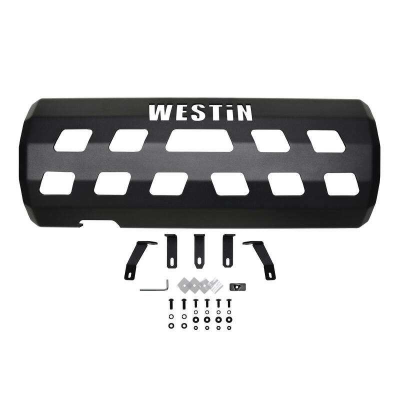 Westin Muffler Skid Plate, fits Jeep Wrangler