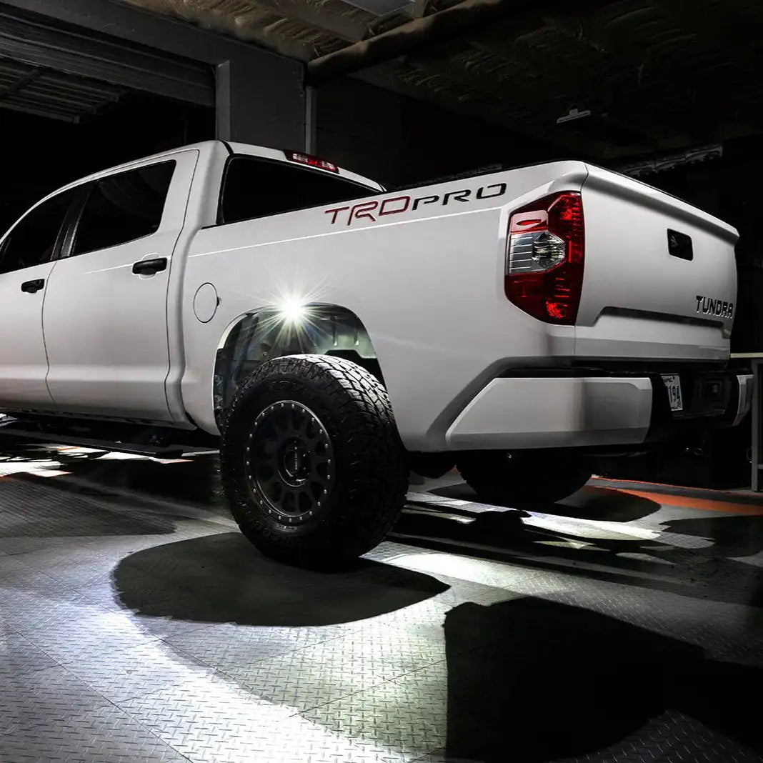ORACLE Lighting white 4-piece underbody rock light kit for universal fit