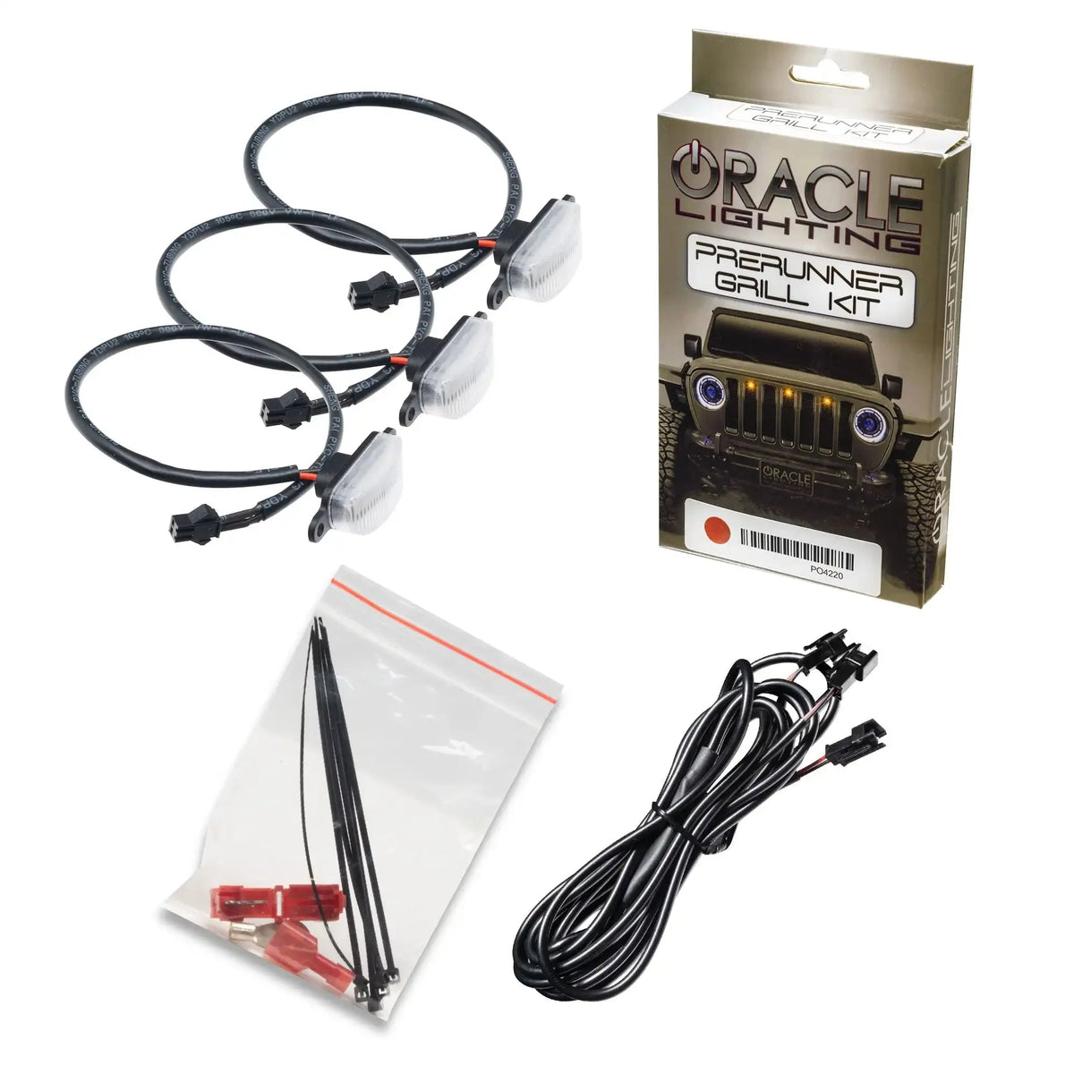 ORACLE Lighting universal pre-runner style LED grille light kit for universal fit