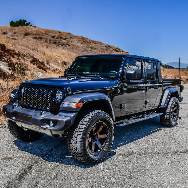 Westin PRO TRAXX 4 Oval Nerf Step Bars, fits Jeep Gladiator