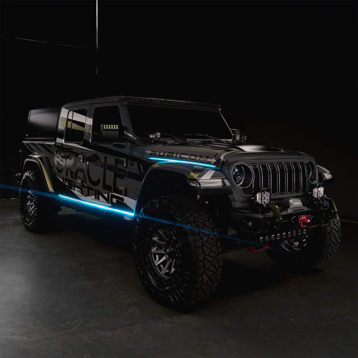 ORACLE Dynamic ColorSHIFT exterior LED panel gap kit for Jeep Wrangler and Gladiator