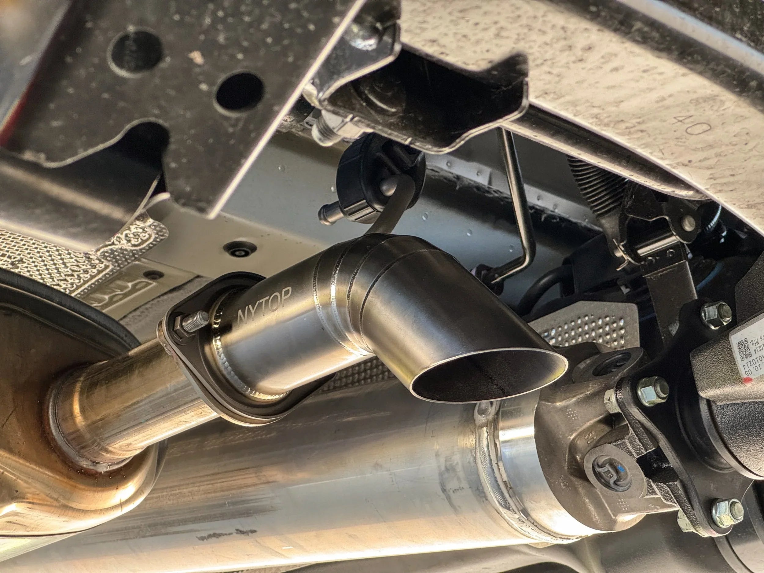 2024-Current Toyota Tacoma Titanium Axle Dump Exhaust Tip