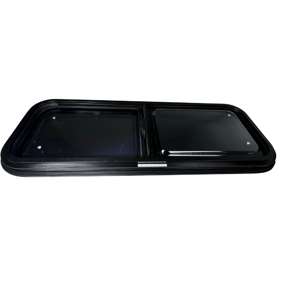 Acrylic Slider Window w/ Clamp Ring (Passenger Side) for Sprinter Van Wideout