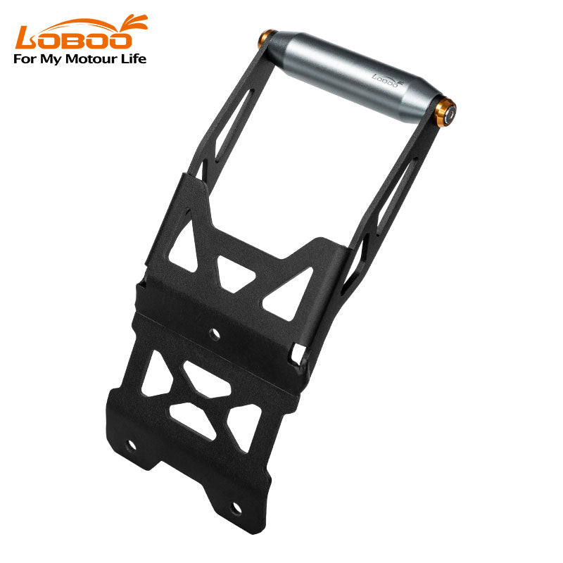 LOBOO Navigation Bracket for Ducati DesertX (2023+) – CNC Aluminum & Stainless Steel Mount