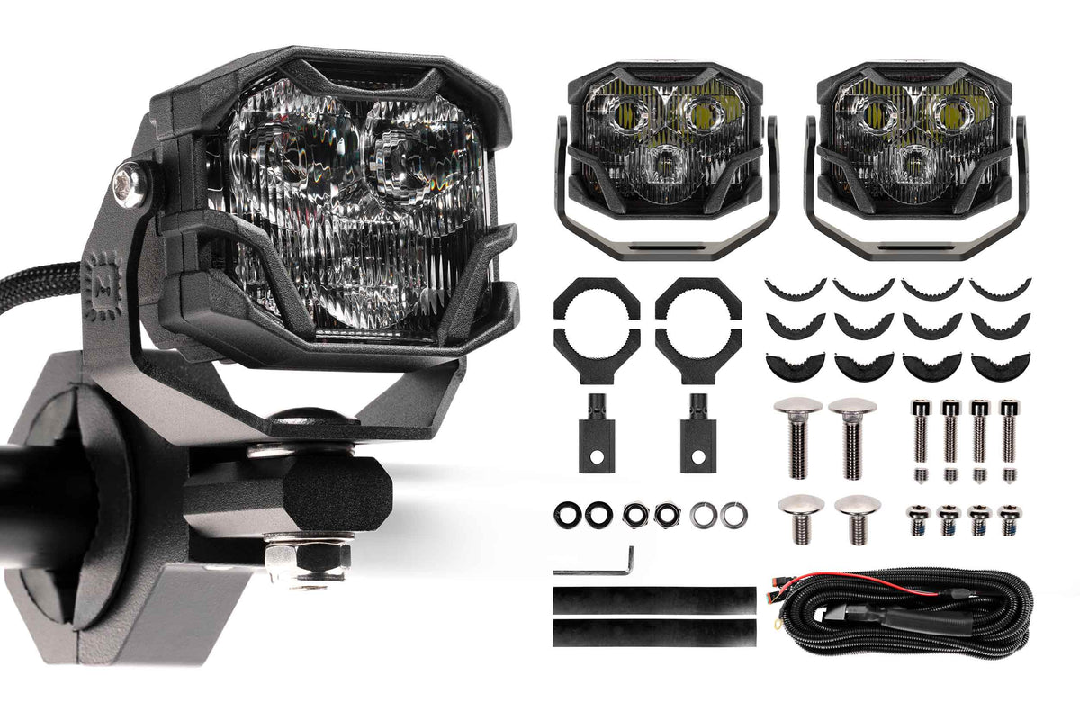 Morimoto 4Banger Universal Kit (HXB / Spot / White)