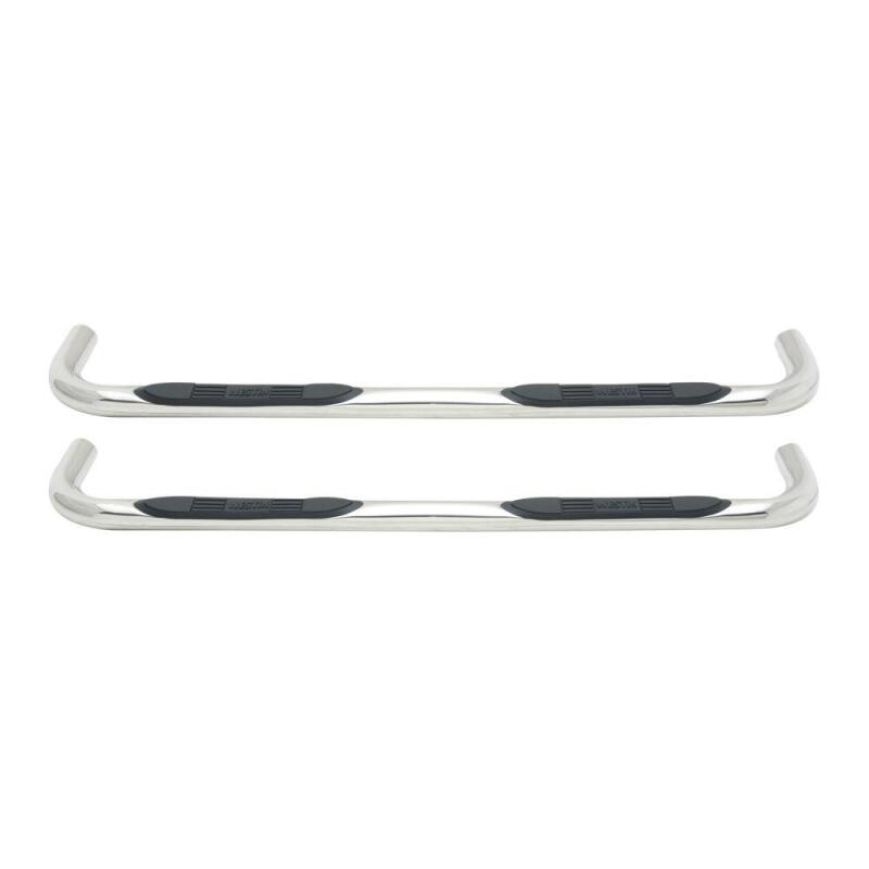 Westin E-Series 3 Round Nerf Step Bars, SuperCrew, fits Ford F-150