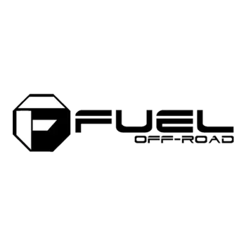 Fuel Off-Road logo with geometric F icon, suitable for overlanding vehicles and truck accessories