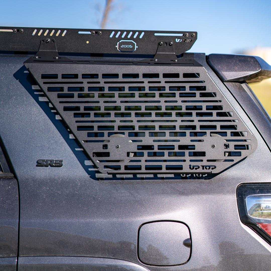 upTOP Overland window molle panel for 5th Gen Toyota 4Runner