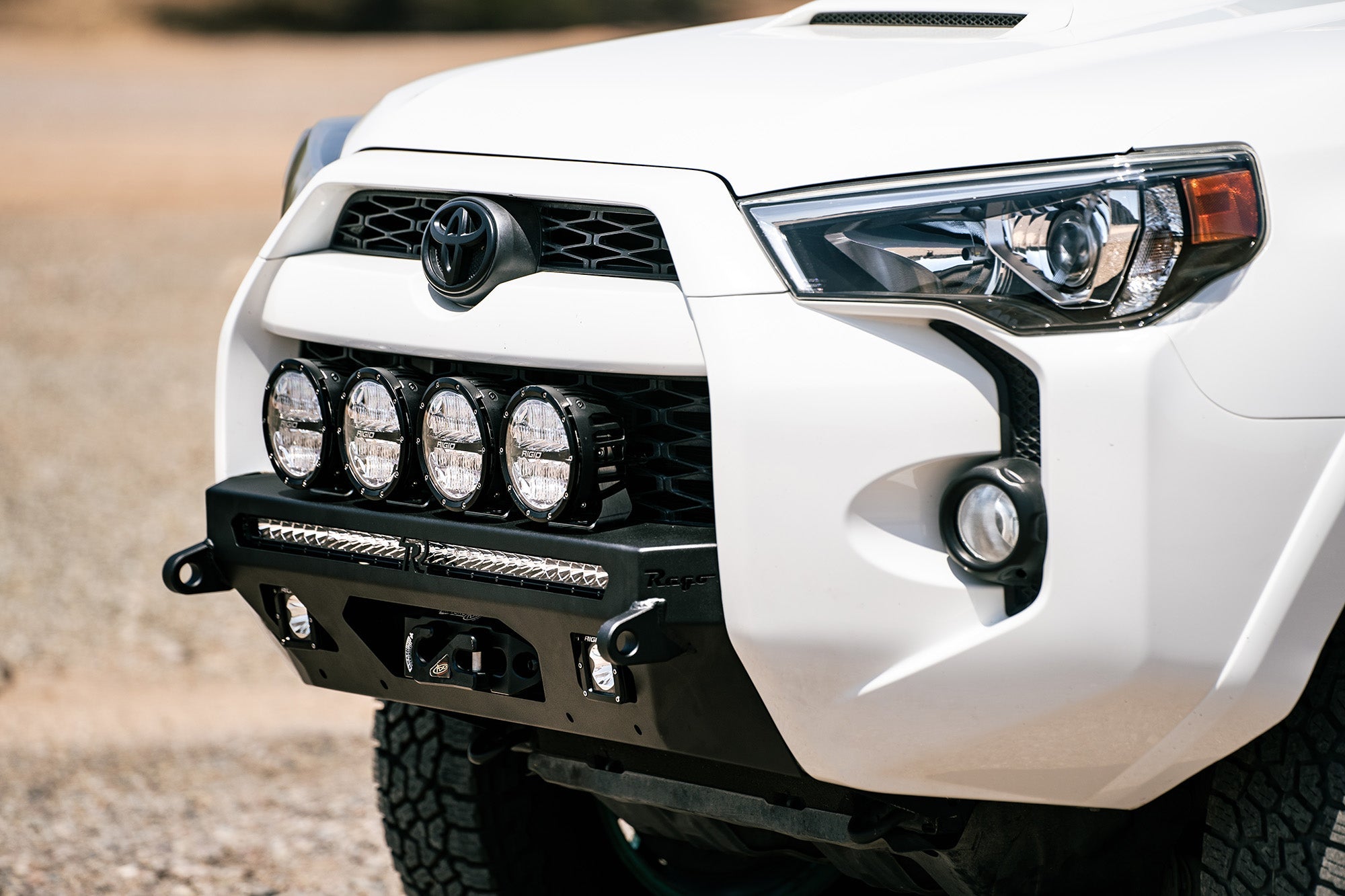 5th-Gen-4Runner-Center-Mount-Winch-Front-Bumper-Installed-4 - NVMOS