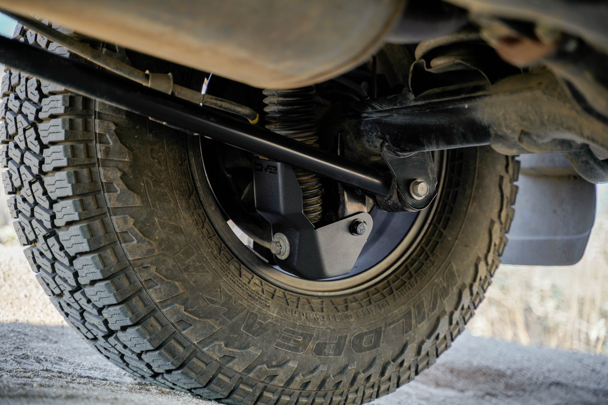 5th-gen-Toyota-4Runner-Rear-Shock-Skid-Plates-installed-3 - NVMOS