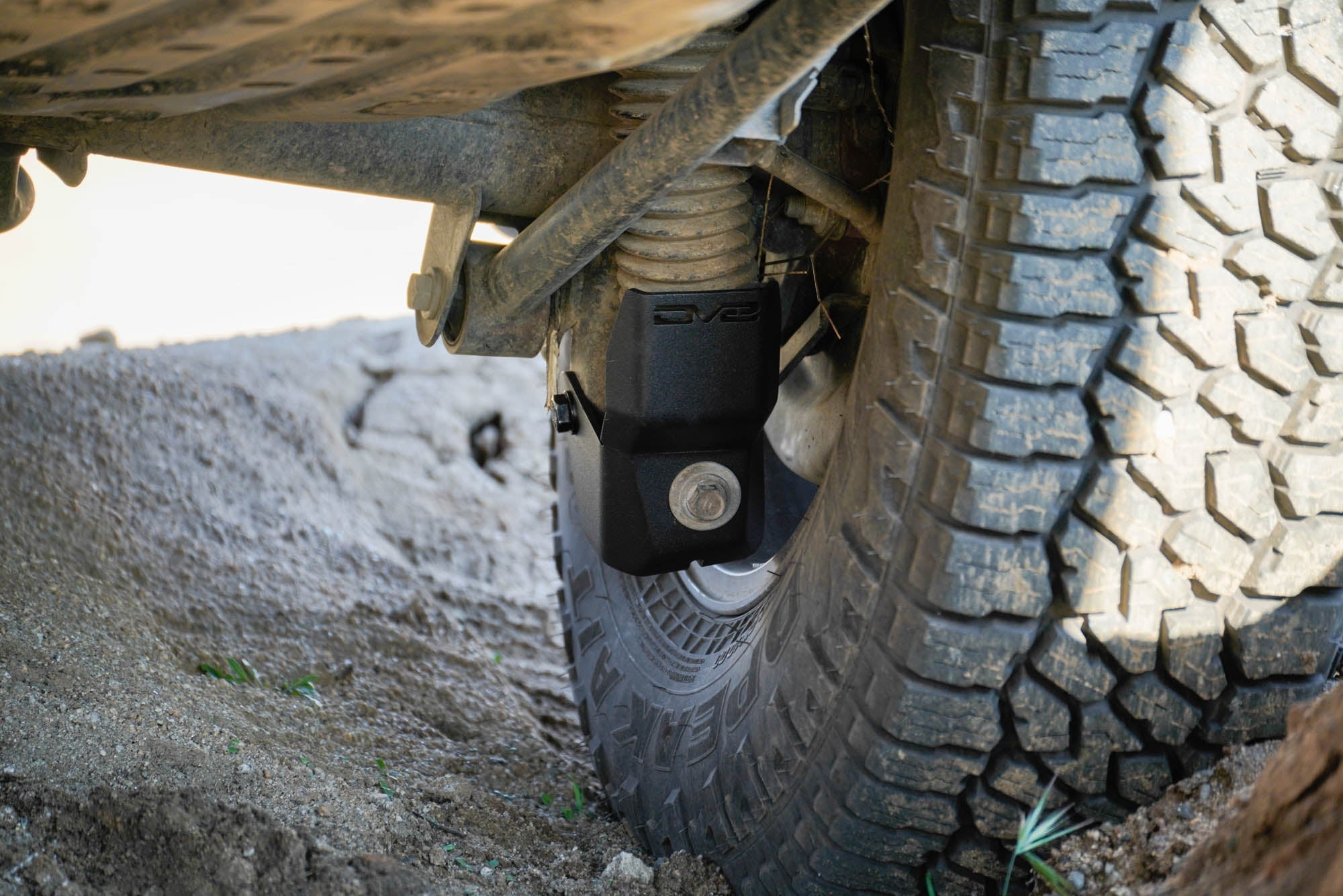 5th-gen-Toyota-4Runner-Rear-Shock-Skid-Plates-installed-6 - NVMOS