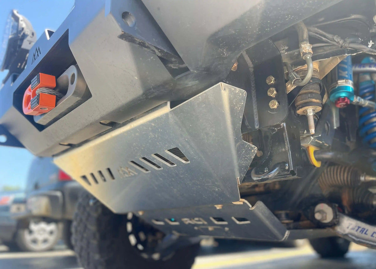 5th-gen-toyota-4runner-aluminum-connector-skid-plate-installed - NVMOS
