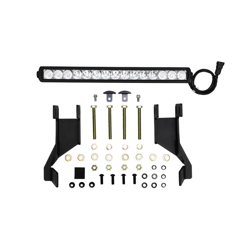 Westin Ultimate LED Bull Bar, Textured Black, fits Ram 2500/3500