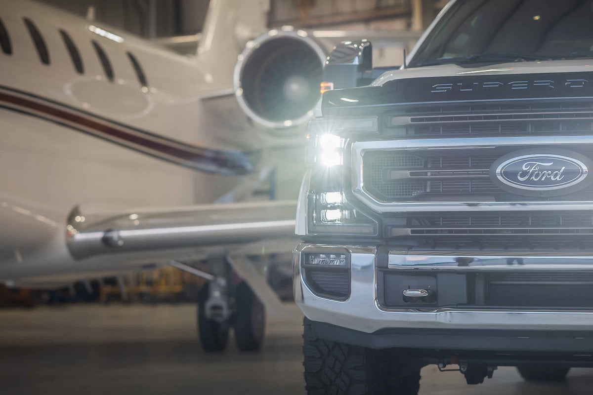 Morimoto Super Duty XB LED Headlights (20-22), Bi-LED with Amber Side Markers - LF508
