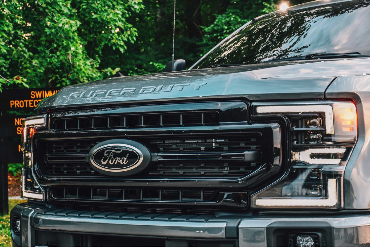 Morimoto Super Duty XB LED Headlights (20-22), Bi-LED with Amber Side Markers - LF508