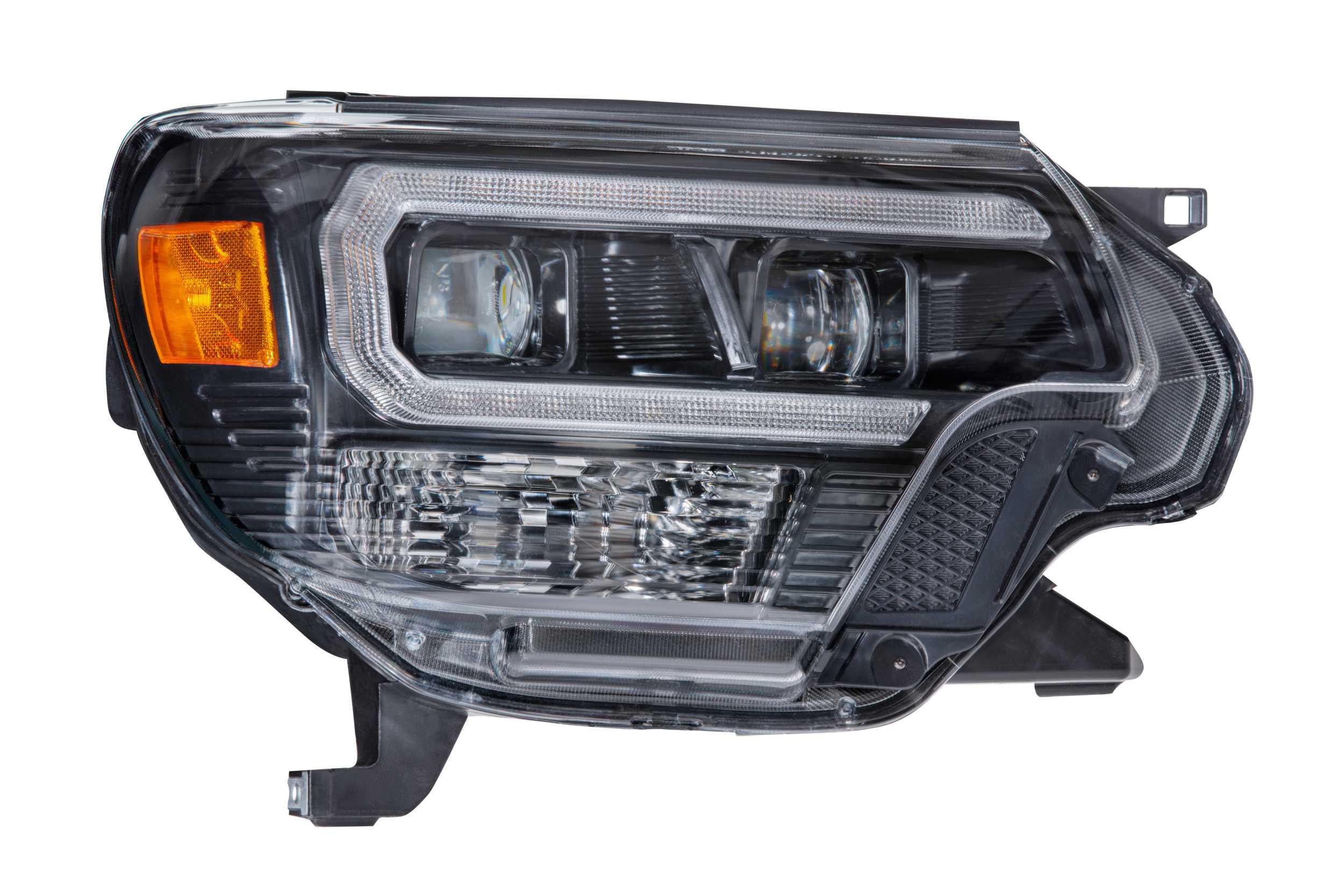 Toyota Tacoma XB Hybrid headlight assembly with LED and amber turn signal