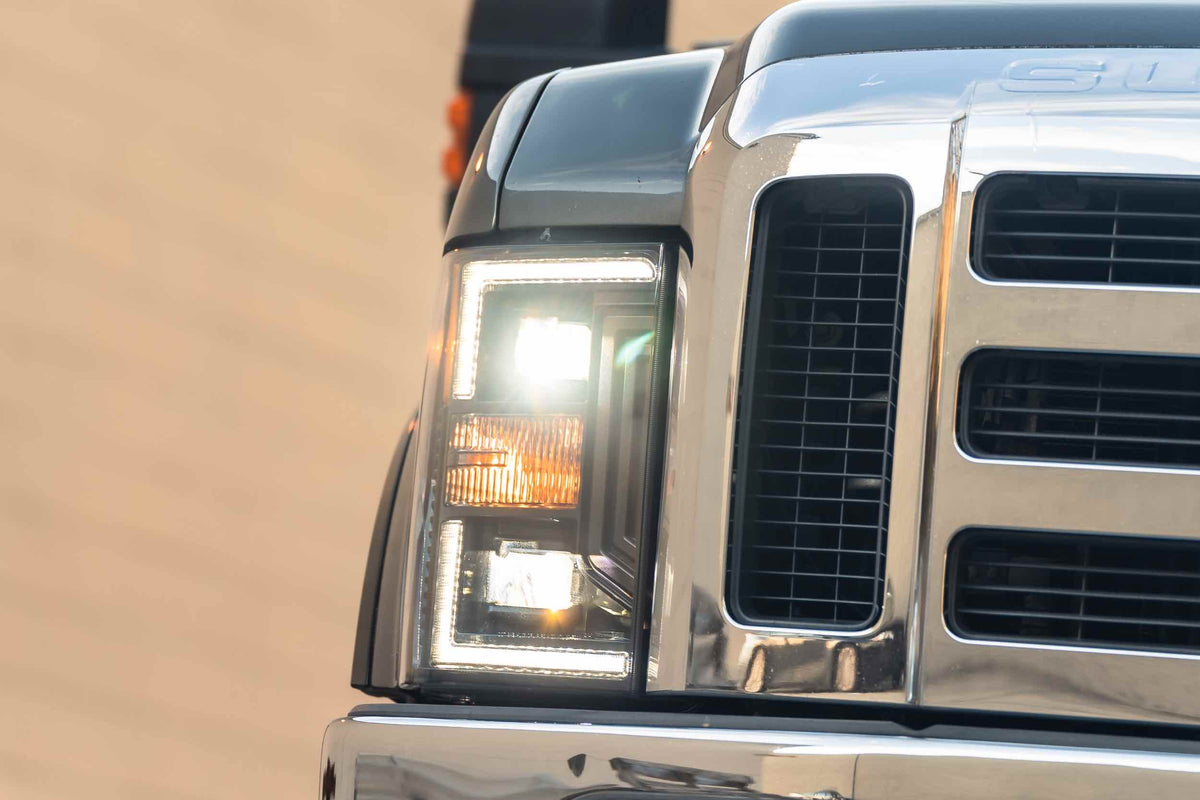 Morimoto Ford Super Duty (08-10) XB Hybrid LED Headlights
