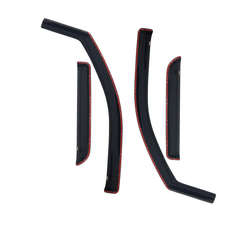 Westin Wade In-Channel Wind Deflectors, 4-Piece, Quad Cab, fits Ram 2500/3500
