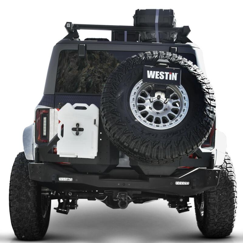 Westin XTS Rear Bumper Swingout, Driver Side, fits Jeep Wrangler