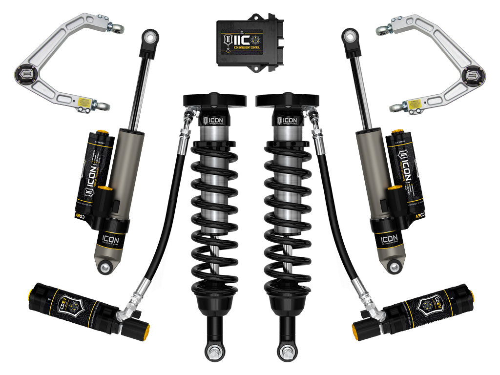 ICON Stage 6 billet suspension system for Chevy Silverado 1500 and GMC Sierra 1500 2019-2026