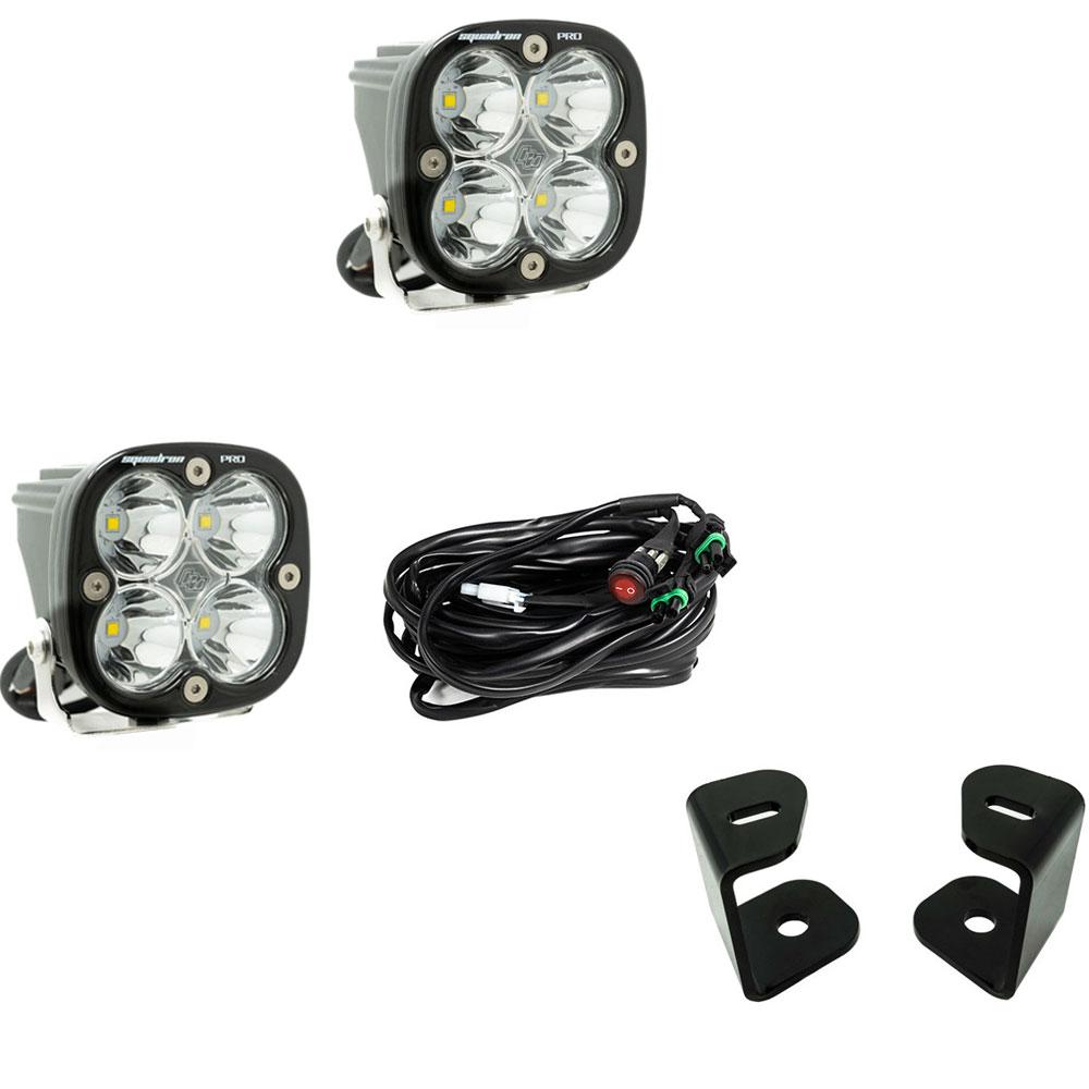Baja Designs Squadron Pro A-Pillar Light Kit - Ram 1500 2009-2019 (incl. 2019 Classic)