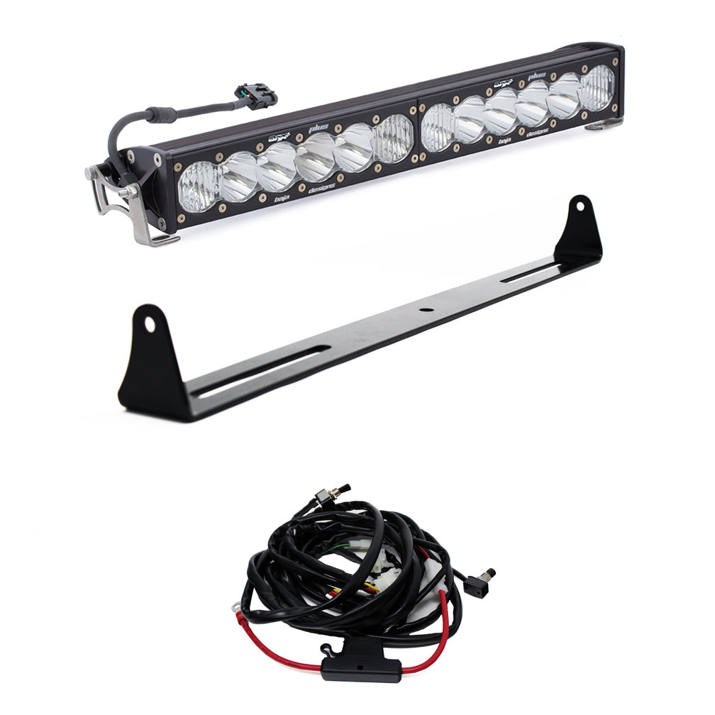 Baja Designs OnX6+ 20 inch bumper light bar kit for Chevy GMC Silverado Sierra 2007-2013