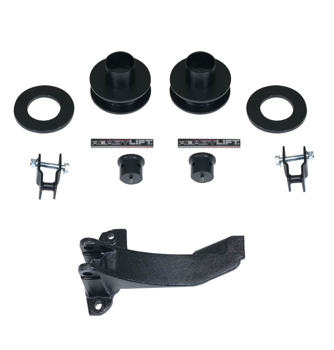 ReadyLIFT 2.5" Front Leveling Kit W/ Track Bar Bracket - Ford Super Duty 4WD 2005-2007