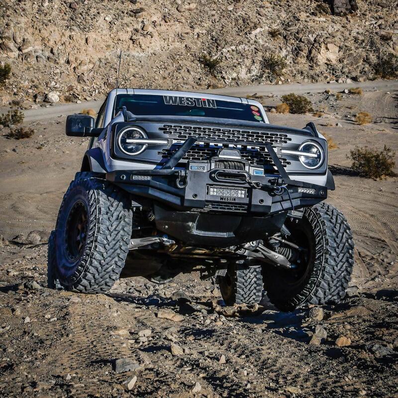 Westin XTS Winch-Ready Front Bumper, With Sensors, fits Ford Bronco
