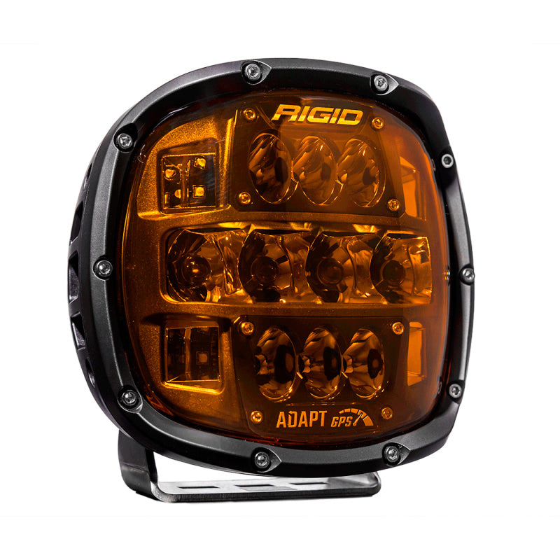 RIGID Adapt XP LED Light with Amber PRO Lens, Single
