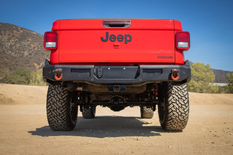 Body Armor 4x4 Rear Bumper, fits Jeep Gladiator