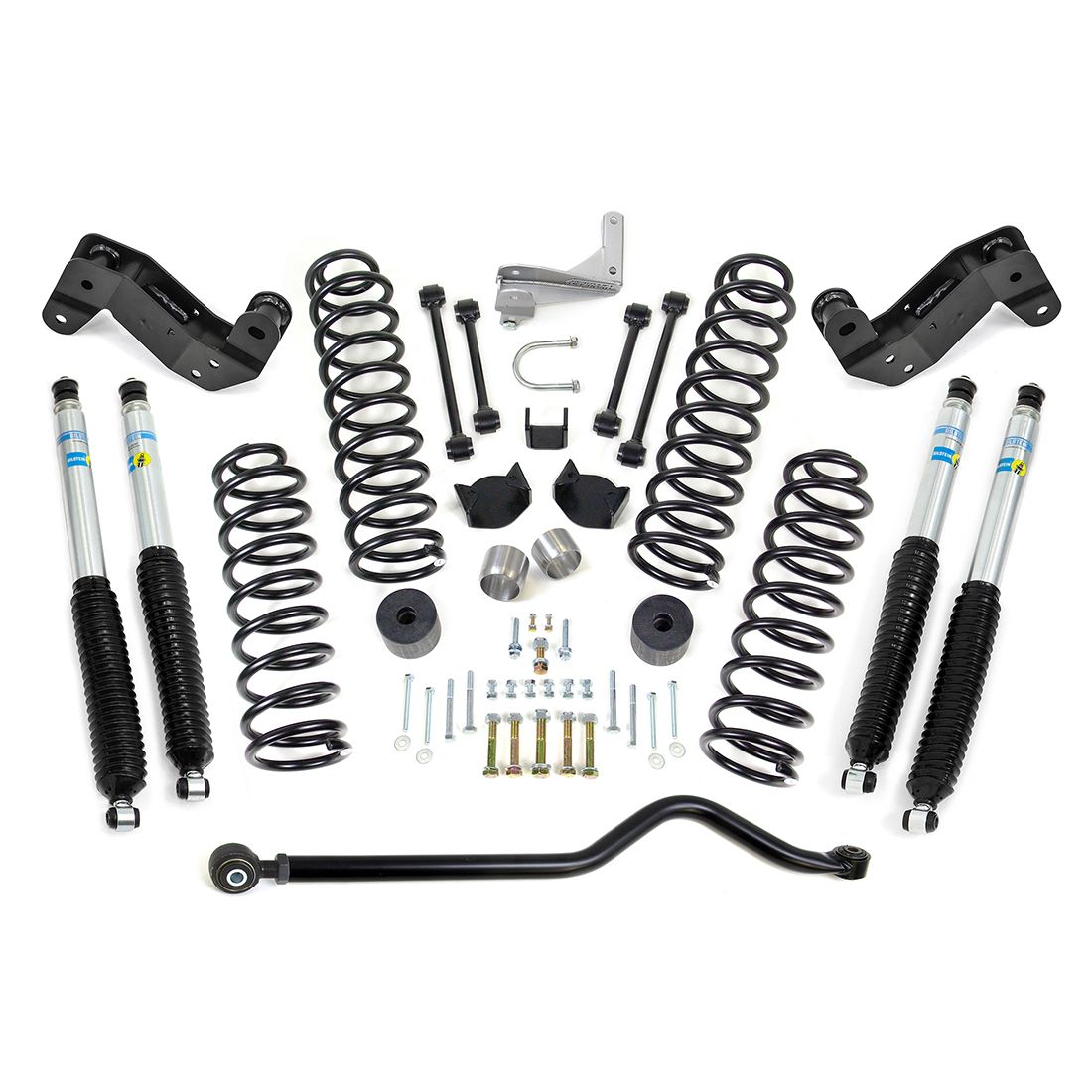 ReadyLIFT 4 inch coil spring lift kit with Bilstein shocks for Jeep Wrangler JK