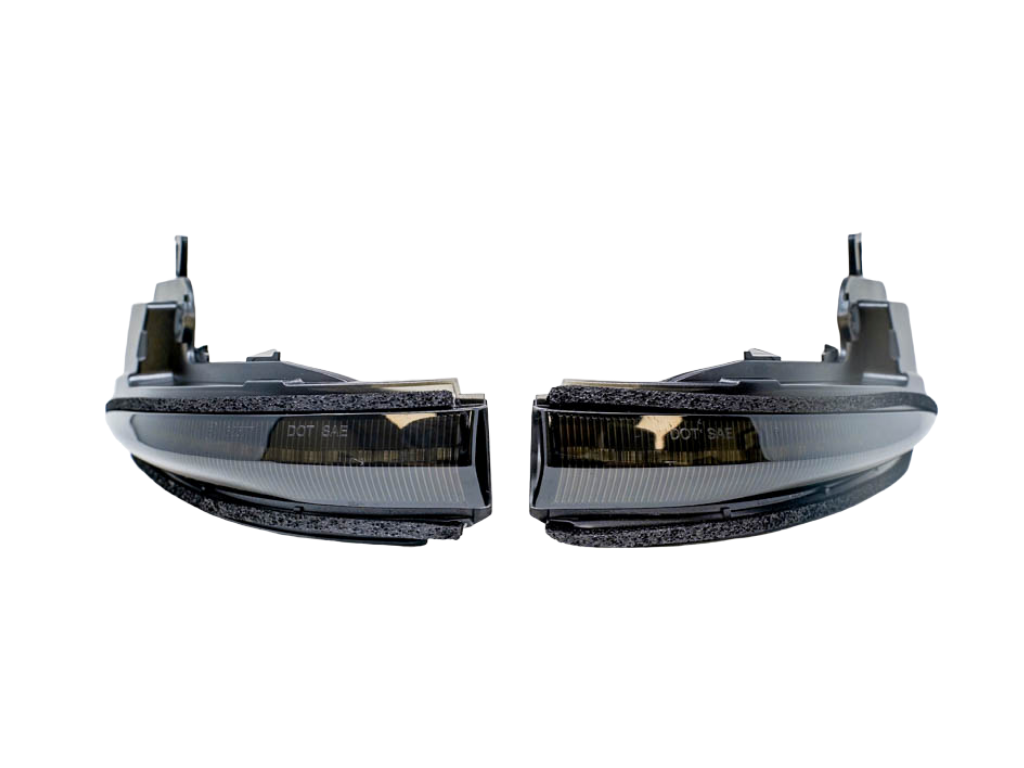 Pair of smoked lens LED sequential turn signal lights for Toyota Tacoma or 4Runner