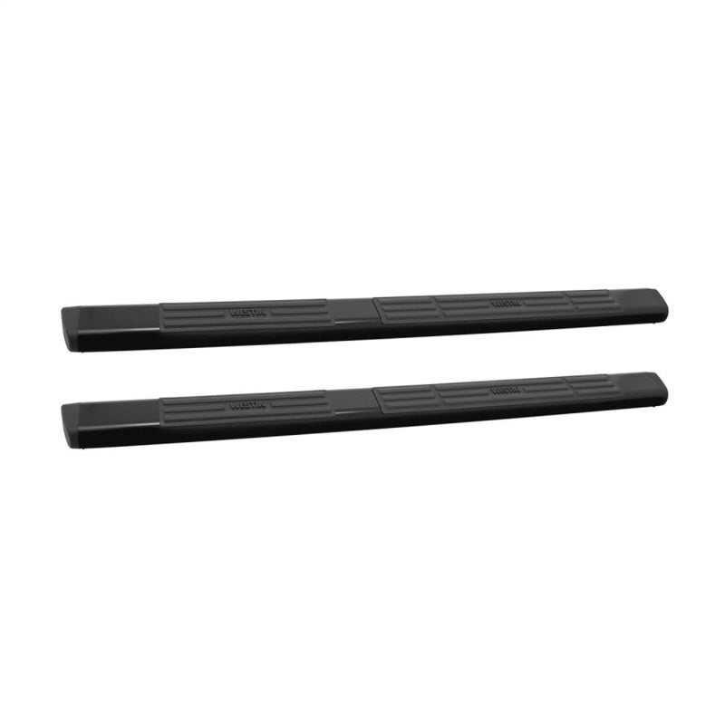 Westin Premier 6 Oval Nerf Step Bars, 85 in. Black, fits Ram 1500