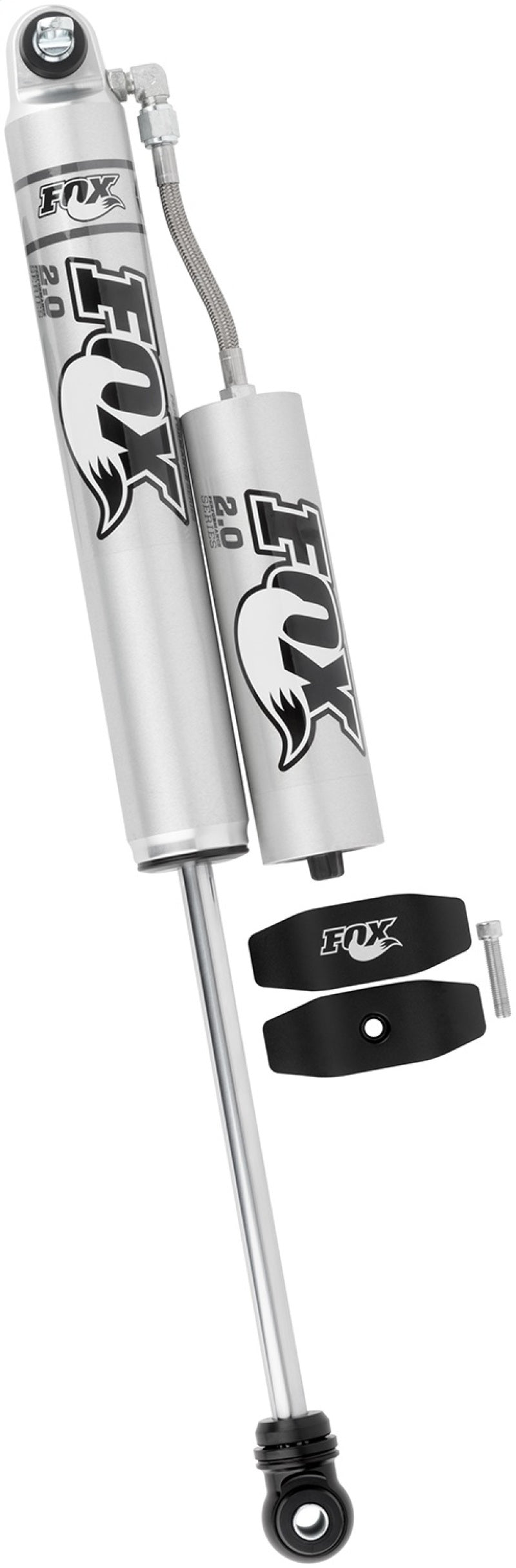FOX 2.0 Performance Series Rear Reservoir Shock (2.5-4 in. Lift), fits Jeep Wrangler
