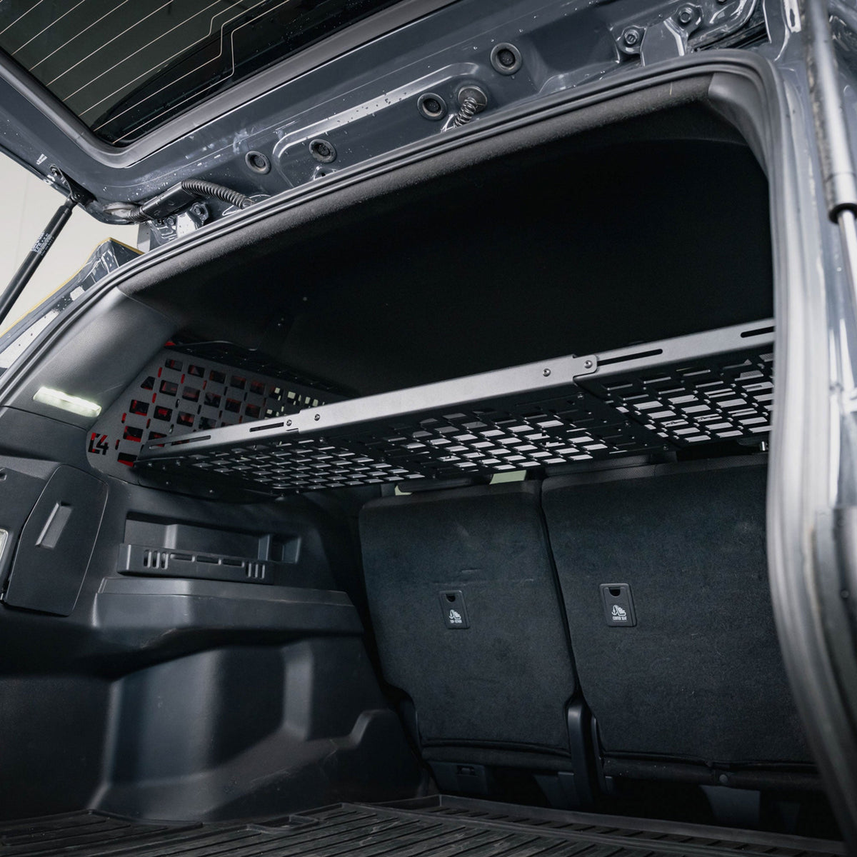 C4 Fabrication 4Runner Add-On Shelf for Rear Window MOLLE Panels / 6th Gen / 2025+