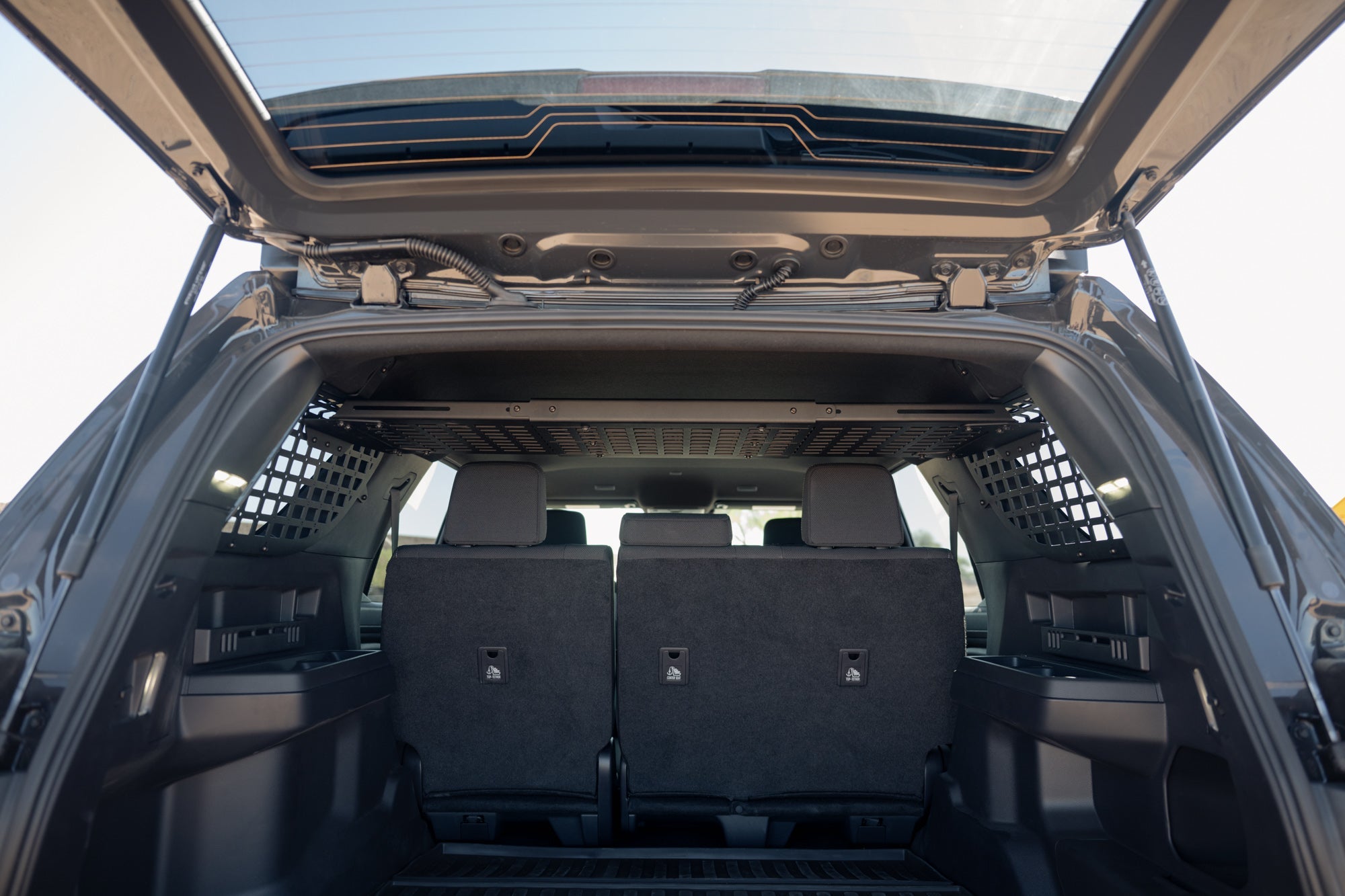 6th-Gen-4Runner-Molle-Panel-Storage-Shelf-Installed-1 - NVMOS