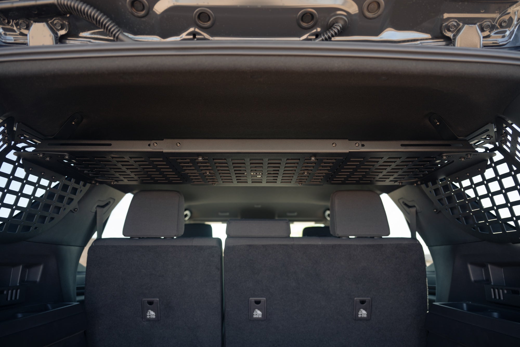 6th-Gen-4Runner-Molle-Panel-Storage-Shelf-Installed-2 - NVMOS