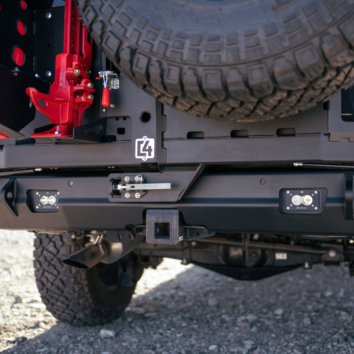 C4 Fabrication 4Runner Overland Series Rear Bumper / 6th Gen / 2025+