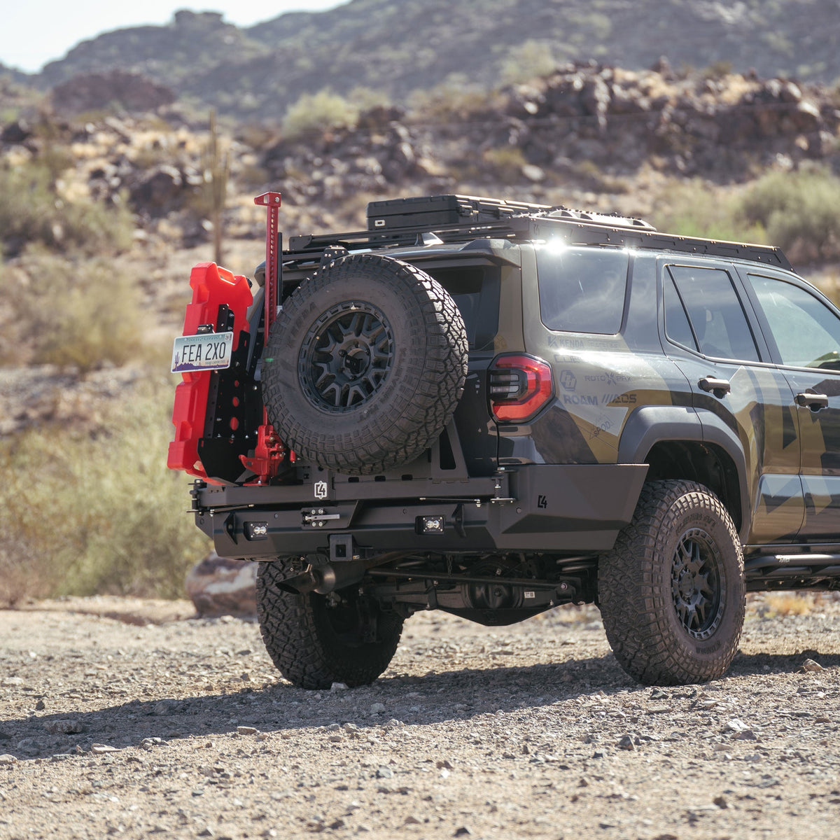 C4 Fabrication 4Runner Overland Series Rear Bumper / 6th Gen / 2025+