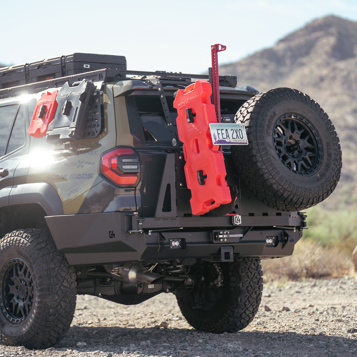 C4 Fabrication 4Runner Overland Series Rear Bumper / 6th Gen / 2025+