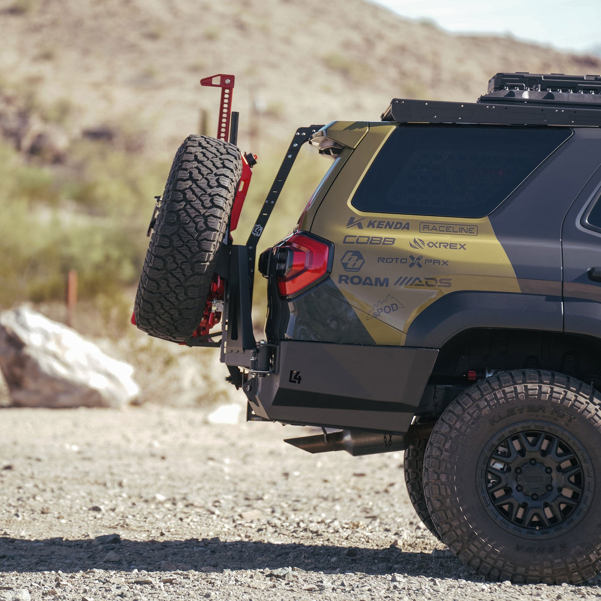C4 Fabrication 4Runner Overland Series Rear Bumper / 6th Gen / 2025+