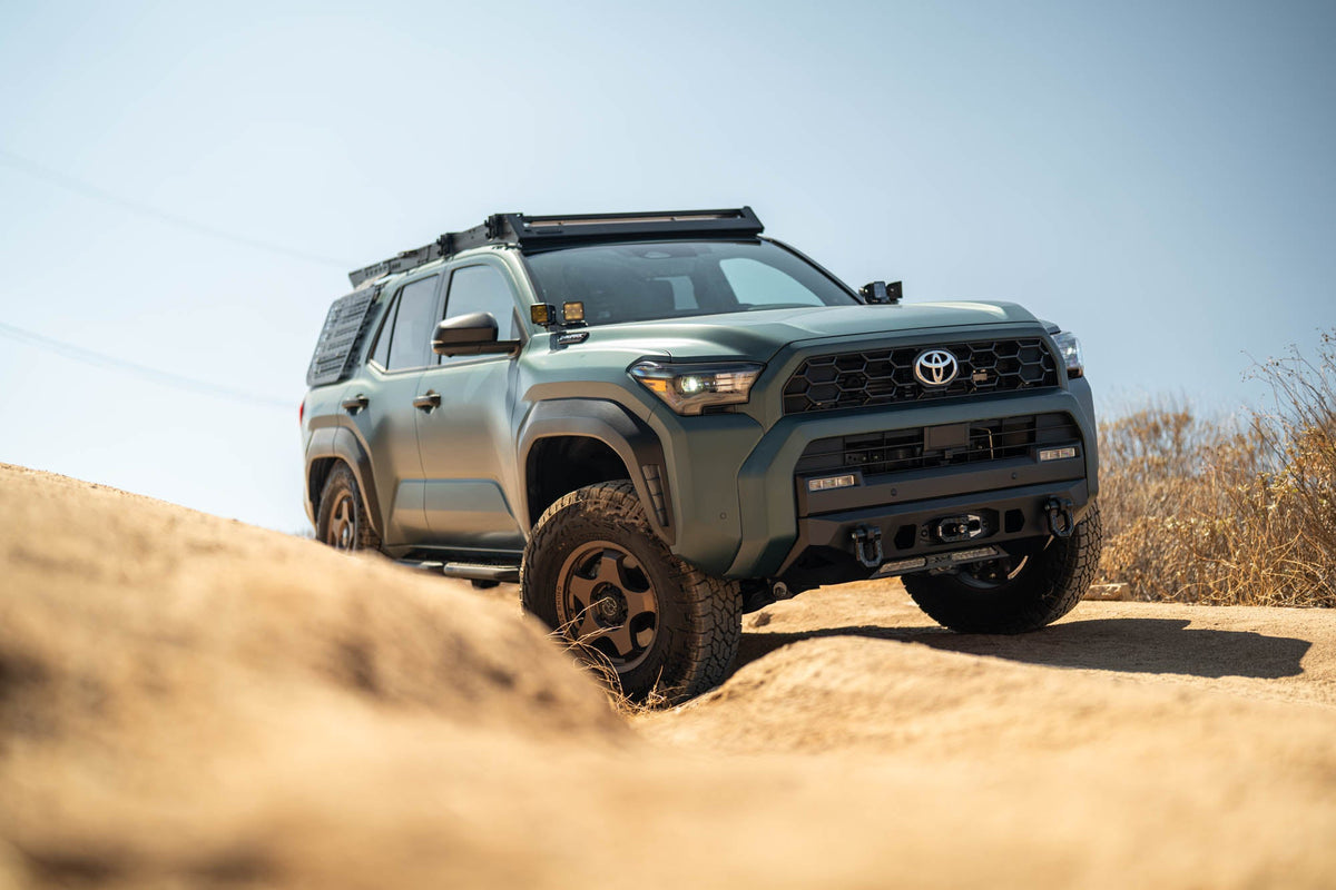 DV8 Offroad Centric winch front bumper for 2025-2026 Toyota 4Runner