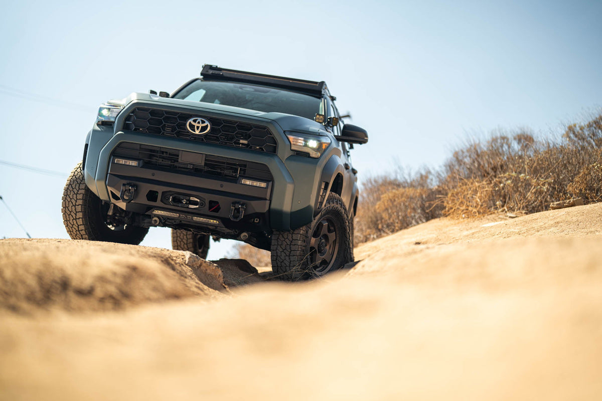 DV8 Offroad Centric winch front bumper for 2025-2026 Toyota 4Runner