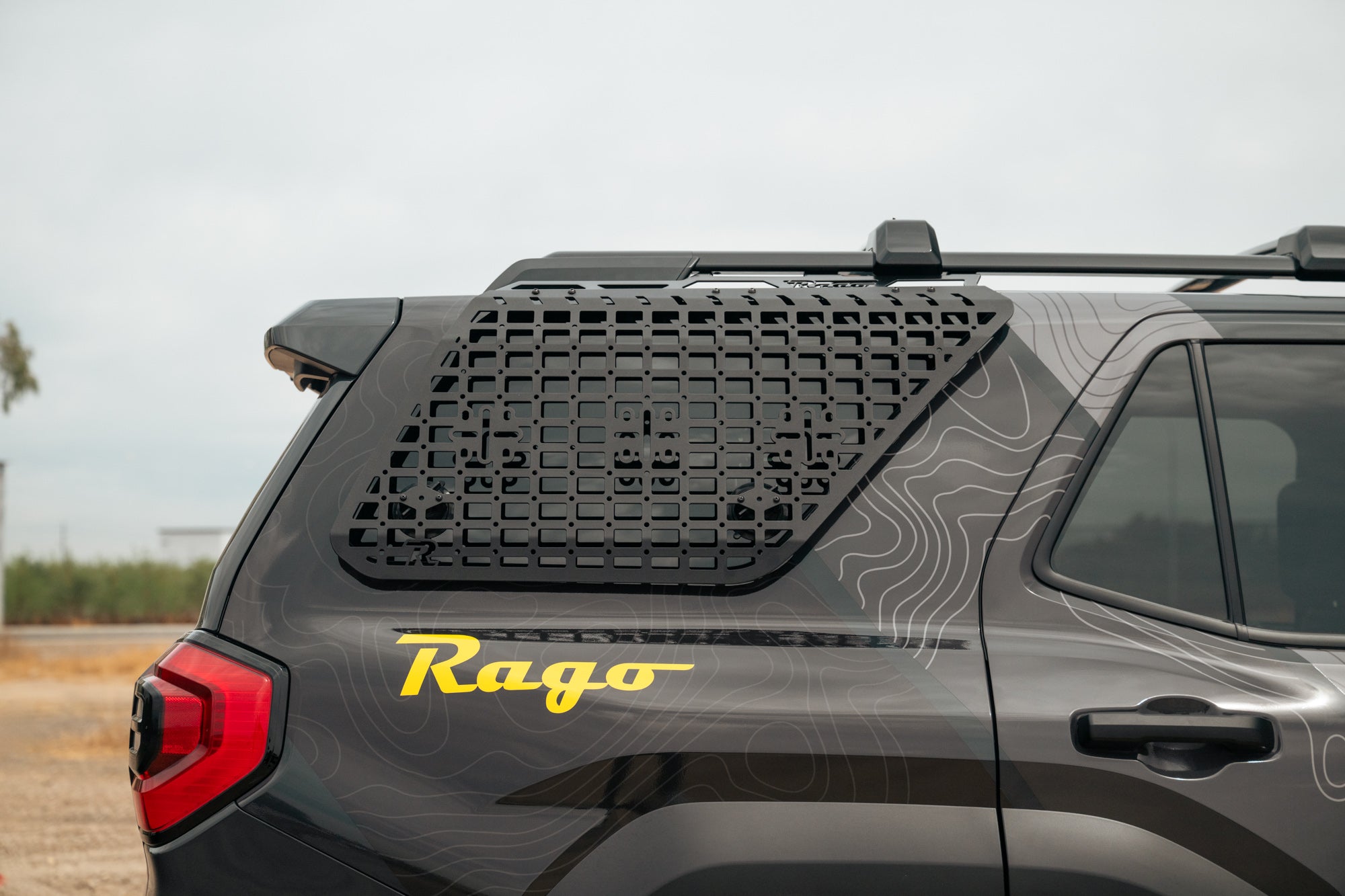6th-gen-4Runner-Exterior-Molle-Storage-Panels-for-Factory-Roof-Rails-Installed-6 - NVMOS
